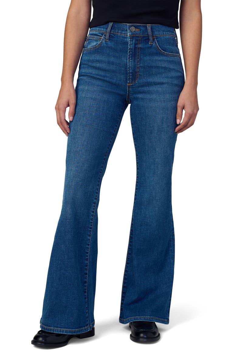 Joe's High Rise Flare Jeans, Main, color, 