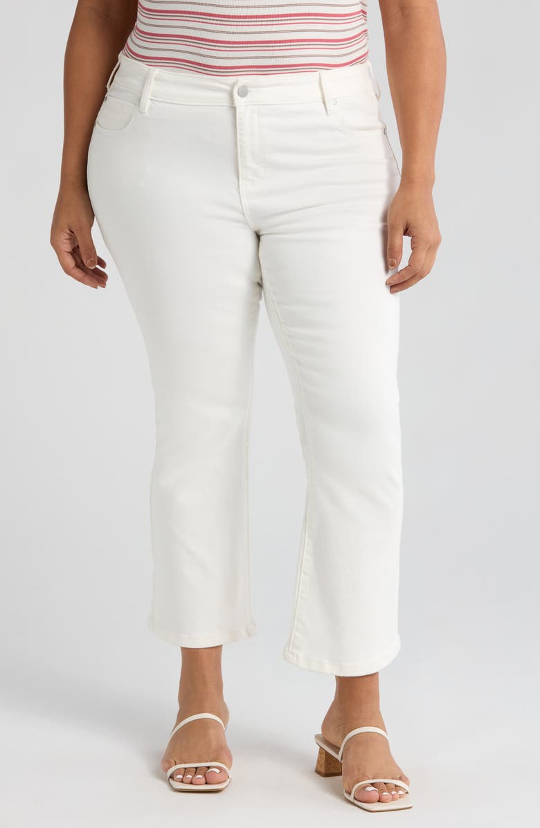 Liverpool Los Angeles Hannah Crop Flare Jeans, Main, color, 