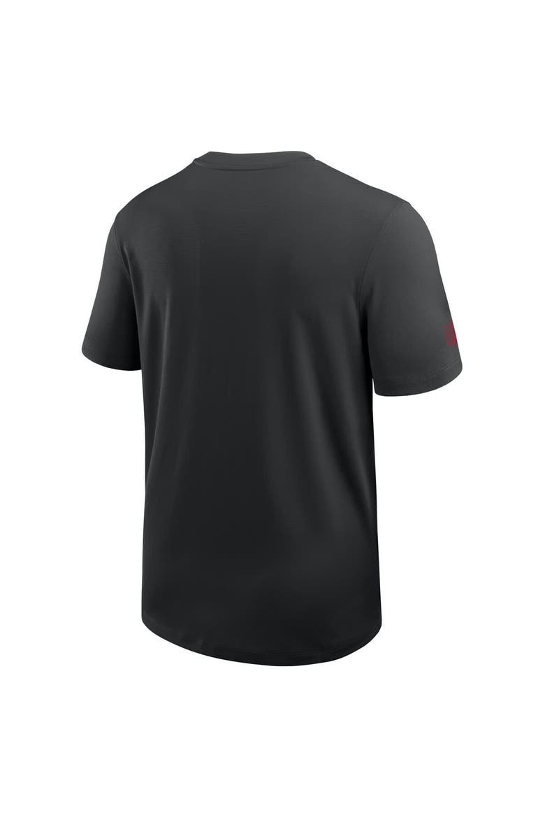 Men's Nike Black Arizona Cardinals Sideline UV Performance Coach Shirt, Alternate, color, Black