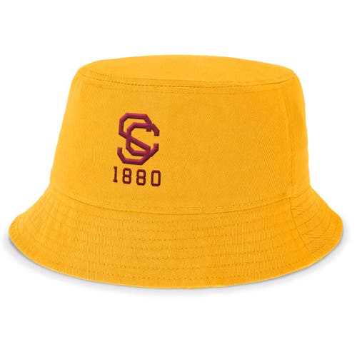Nike Gold Usc Trojans Legacy Apex Bucket Hat