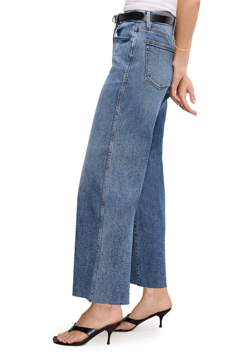 Good Skate Ankle Wide Leg Jeans, Alternate, color, INDIGO978
