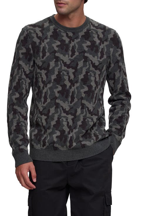 Camo Crewneck Sweatshirt