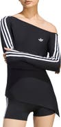 adidas Originals Asymmetric One-Shoulder Top