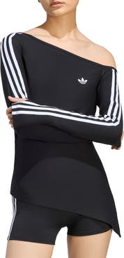 adidas Originals Asymmetric One-Shoulder Top
