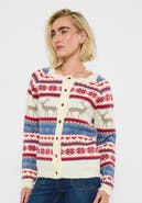 Joe Browns Novelty Reindeer Cardigan Sweater
