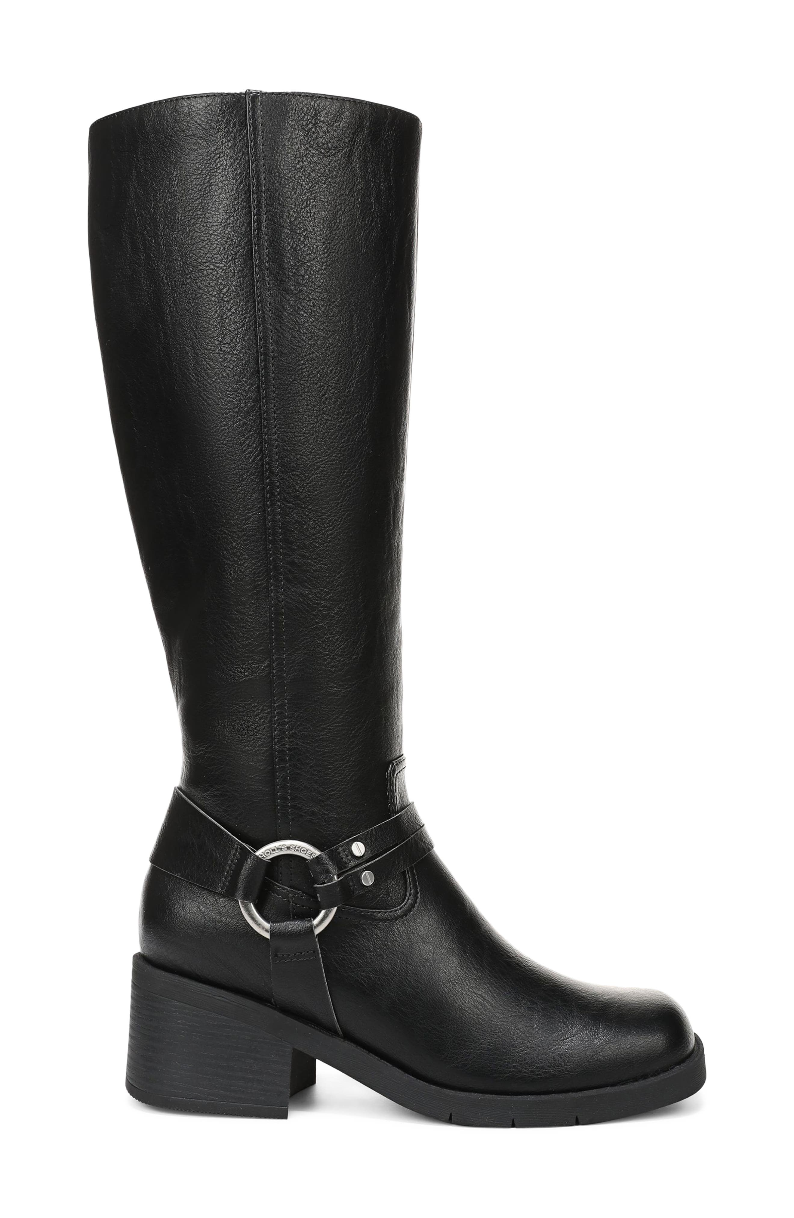 Joplin West Knee High Boot, Alternate, color, BLACK