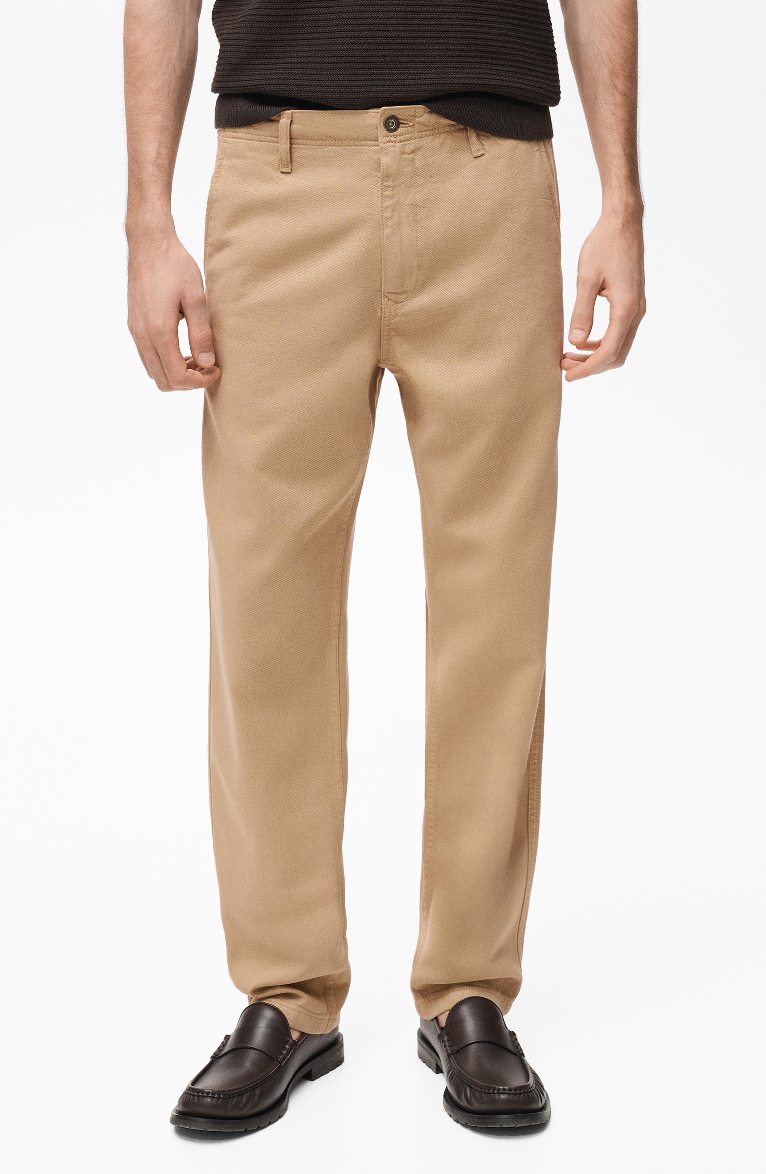 Slant Pocket Straight Leg Jeans - image 3