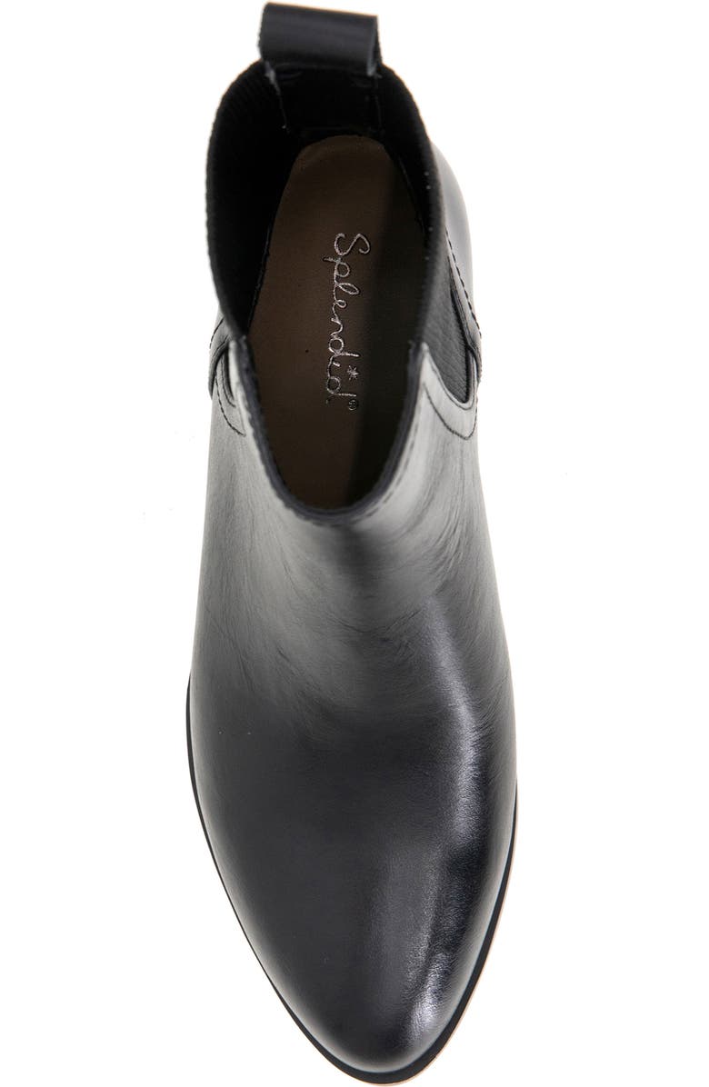 Splendid Alinda Leather Ankle Boot, Alternate, color, Black