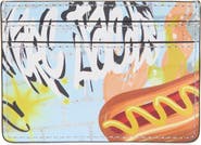 Marc Jacobs Graffiti Hot Dog Card Case