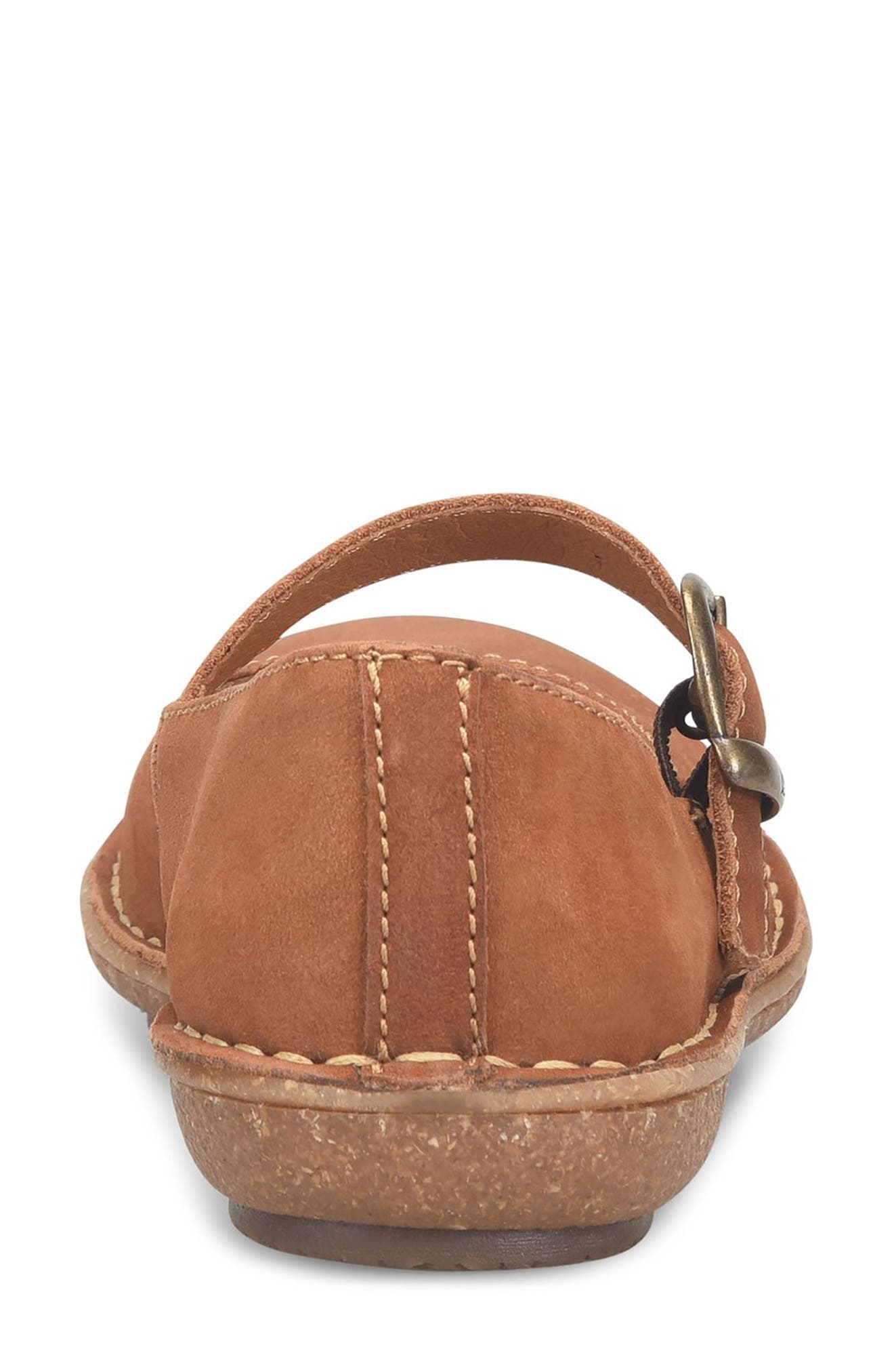 Børn Naomi Mary Jane Flat, Alternate, color, Tan Nubuck