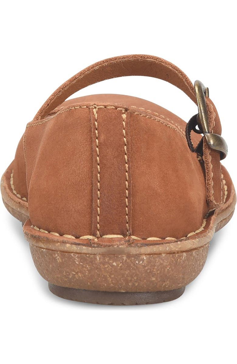 Børn Naomi Mary Jane Flat, Alternate, color, Tan Nubuck