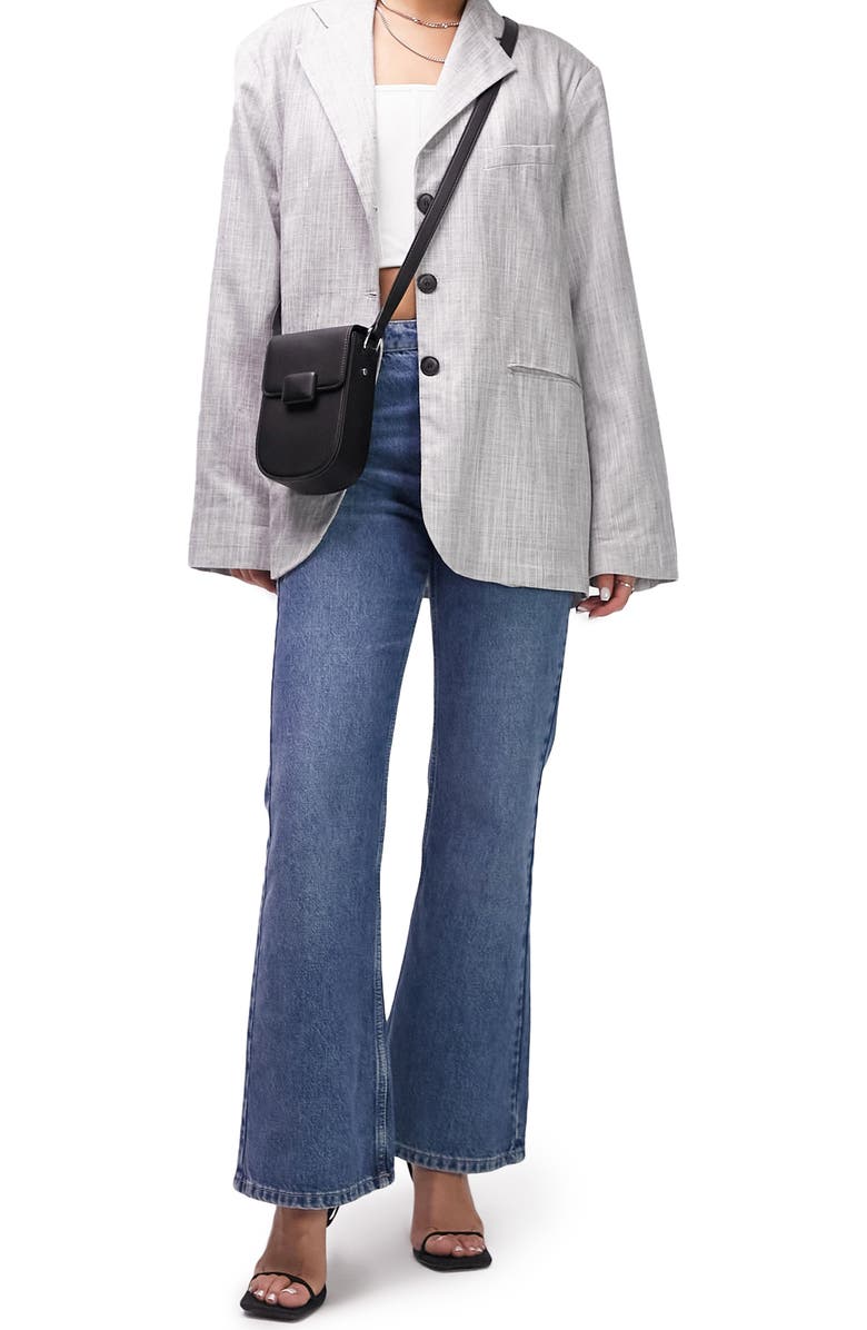 Topshop Canna North South Crossbody Bag, Main, color,