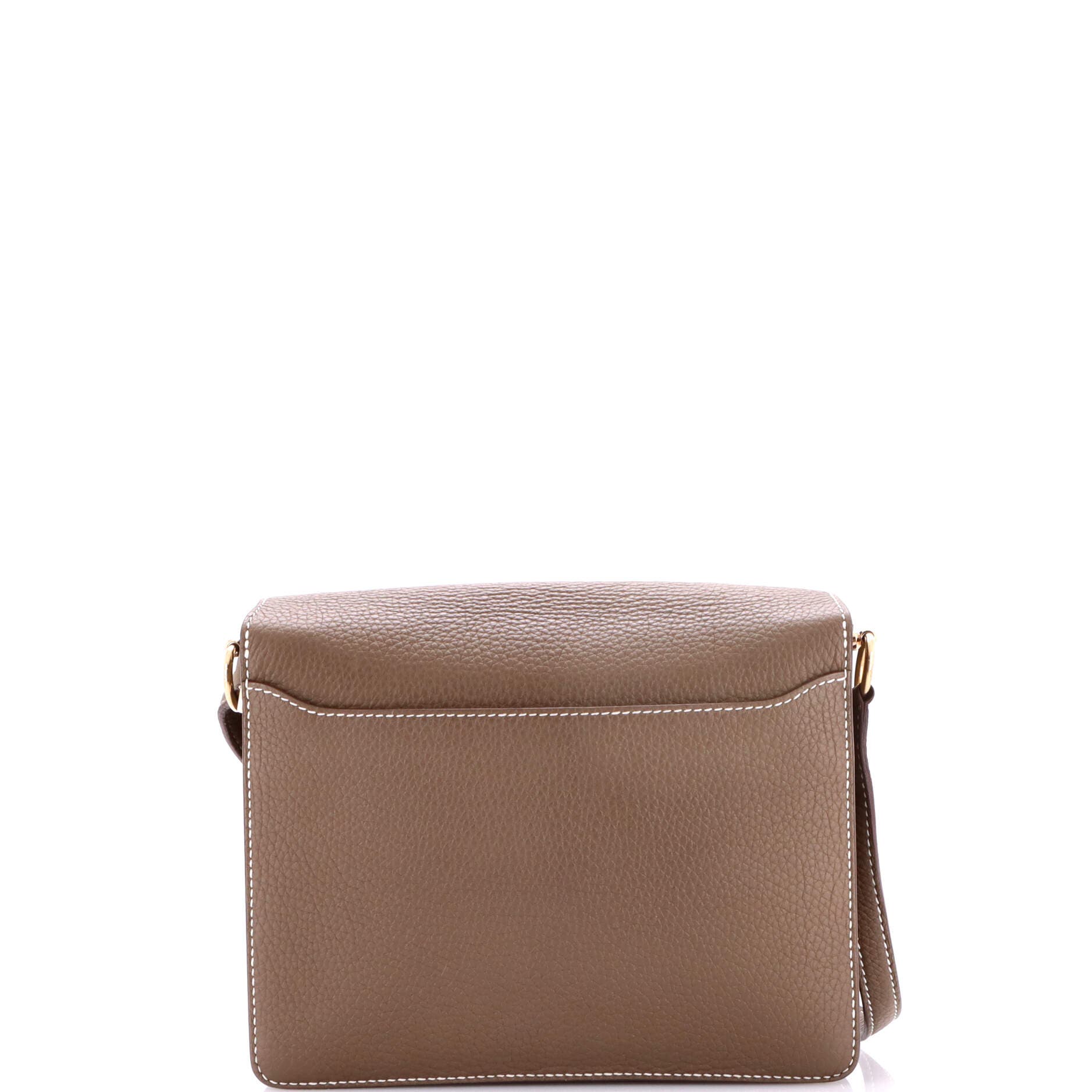 Pre-Owned Hermes Roulis Bag Clemence 23, Alternate, color, Etoupe