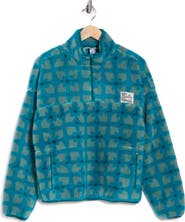 Billabong Lauren Half Zip High Pile Fleece Jacket