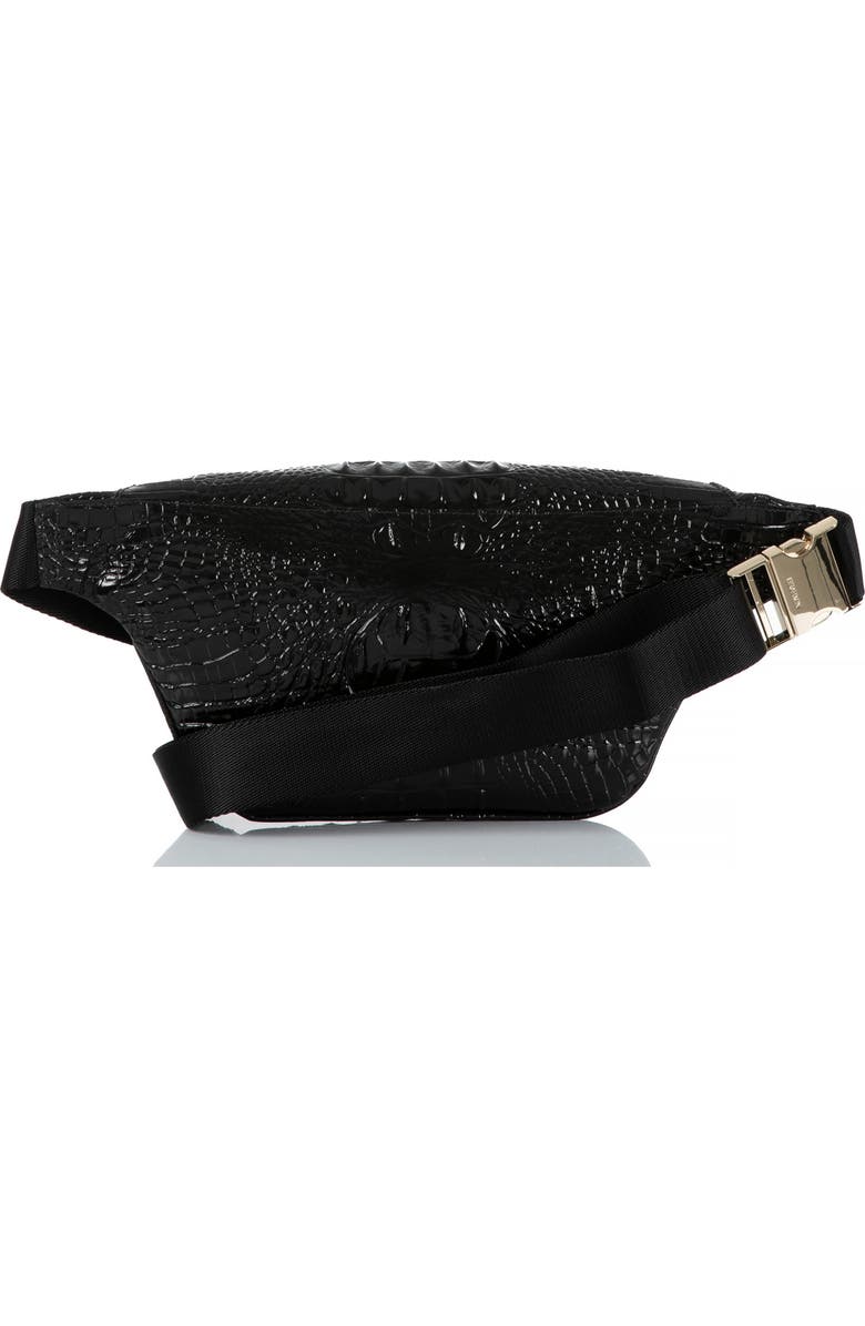 Brahmin Croc Embossed Leather Harker Belt Bag, Alternate, color,