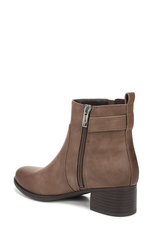 Naturalizer Kona Block Heel Bootie In Brown