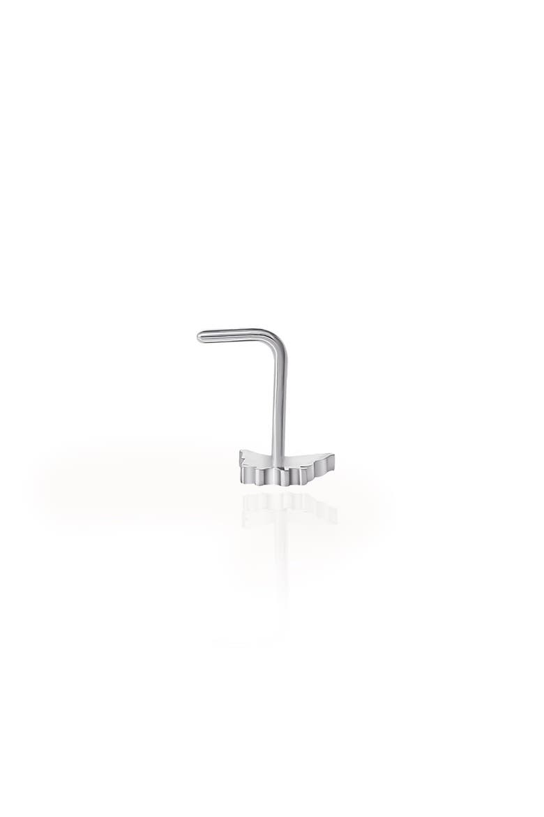 Cinnamonroll Stainless Steel Nose Stud, Alternate, color, Silver