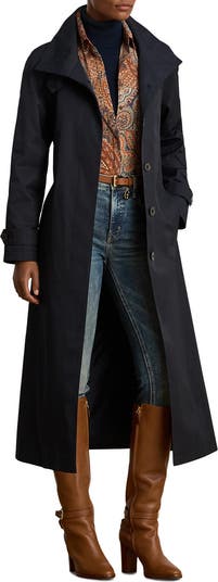 Stand Collar Trench Coat
