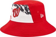 New Era Men's New Era Red Washington Nationals 2022 4th of July Bucket Hat