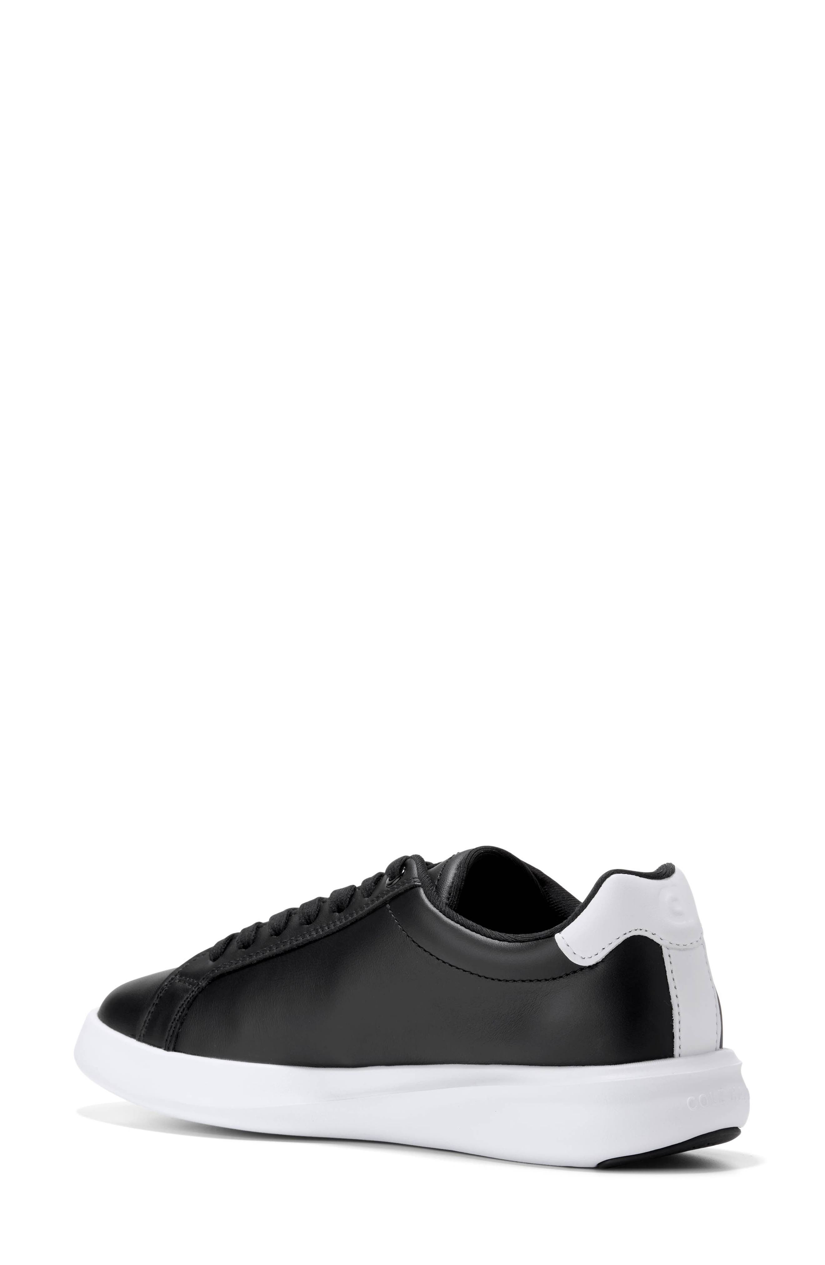 Cole Haan Grand Crosscourt Tennis Shoe, Alternate, color, Black/ White Leather