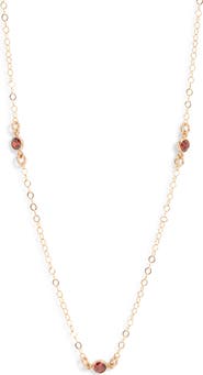 Set & Stones Birthstone Pendant Necklace