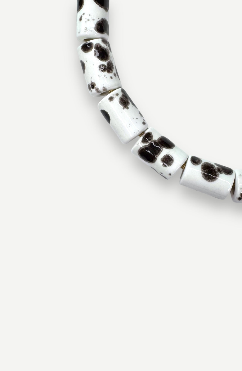 Her New Tribe Bead Five Candy Necklace, Alternate, color, Tort