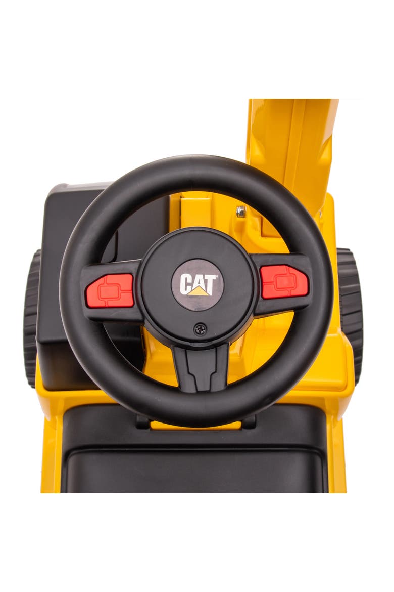 Caterpillar Foot to Floor Ride-On for Toddlers, Alternate, color, YELLOW