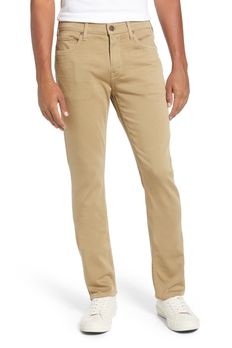 Federal Slim Straight Leg Jeans, Main, color, GOLD SUN