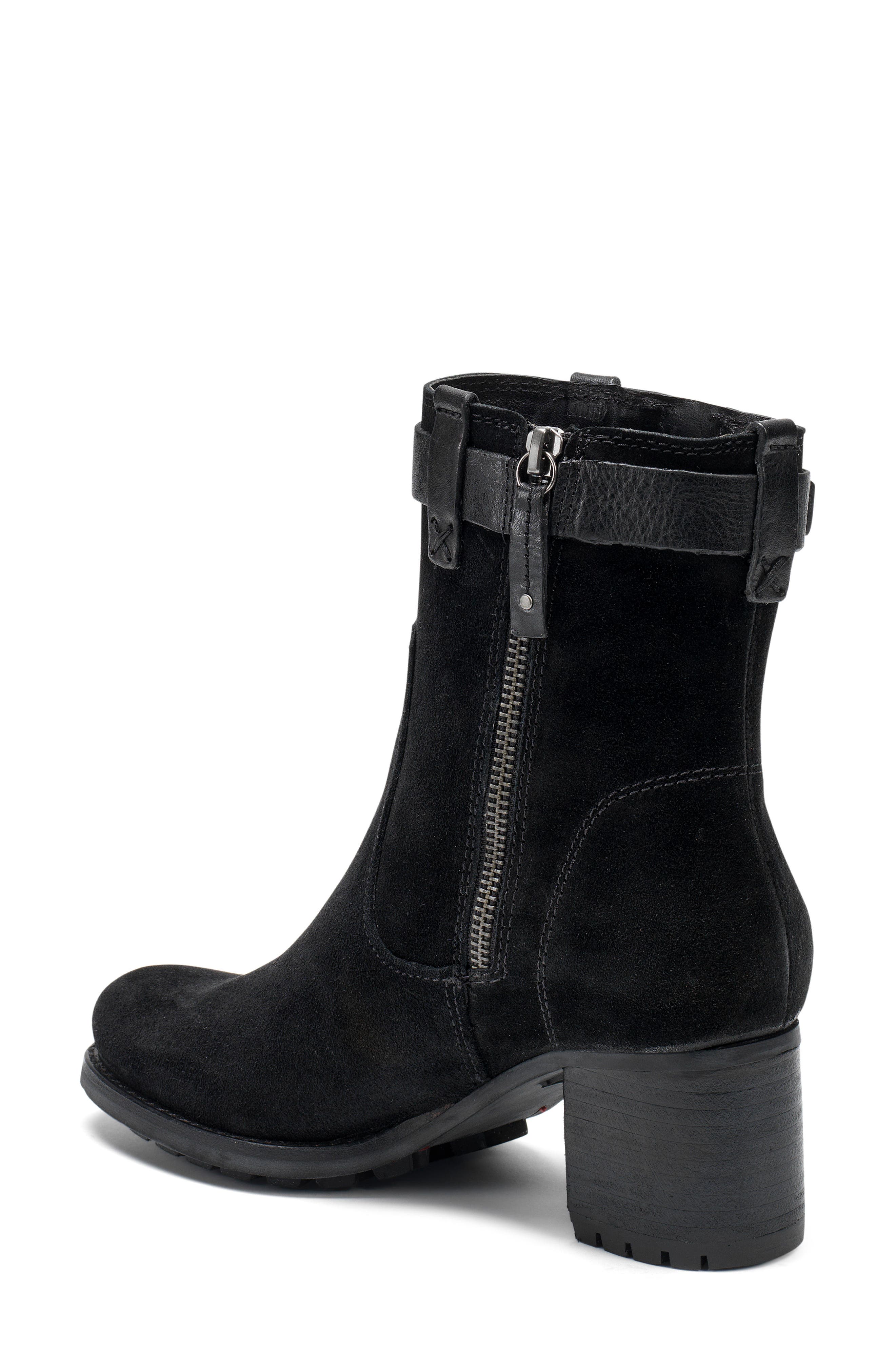 Madison Waterproof Boot, Alternate, color, BLACK SUEDE