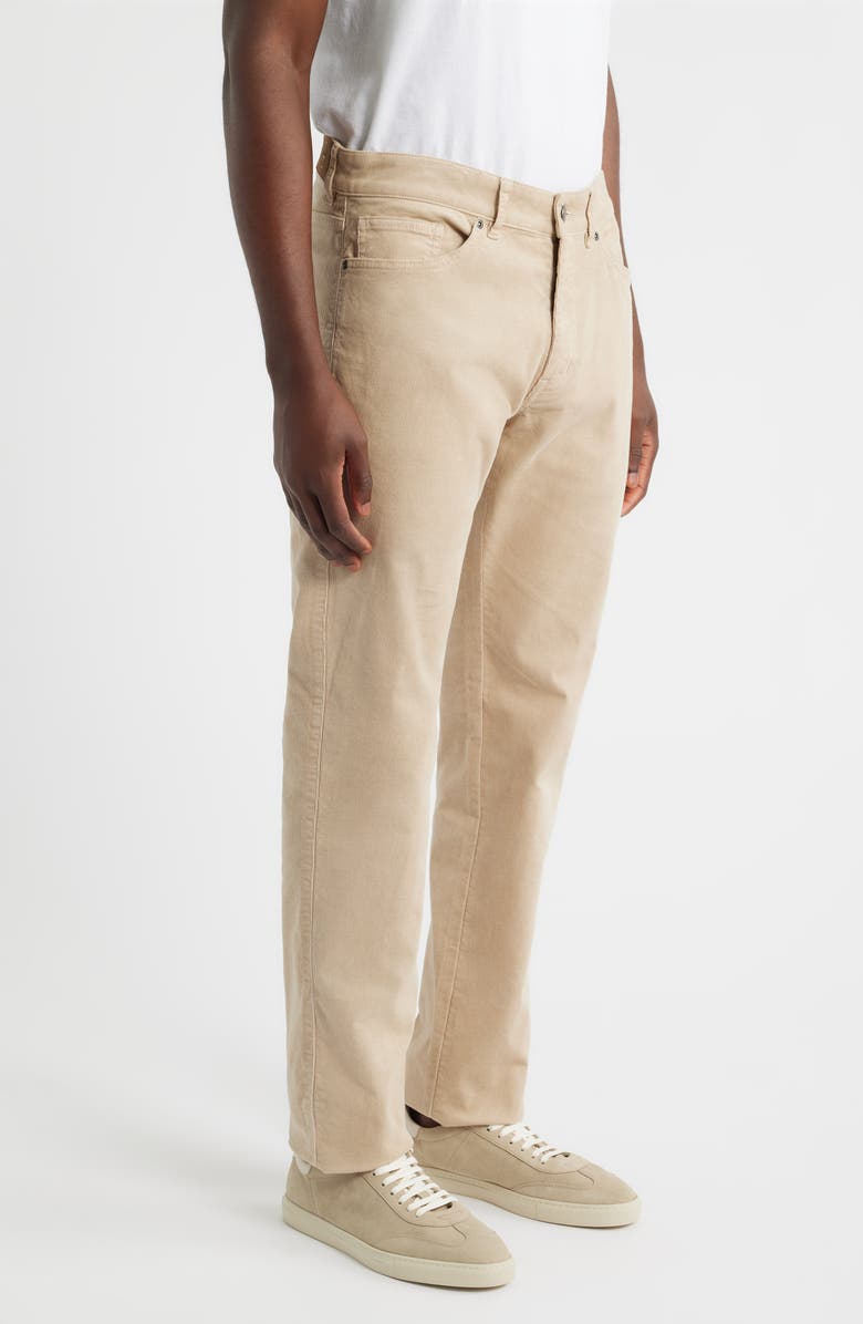 Peter Millar Superior Soft Corduroy 5-Pocket Pants, Alternate, color, Stone