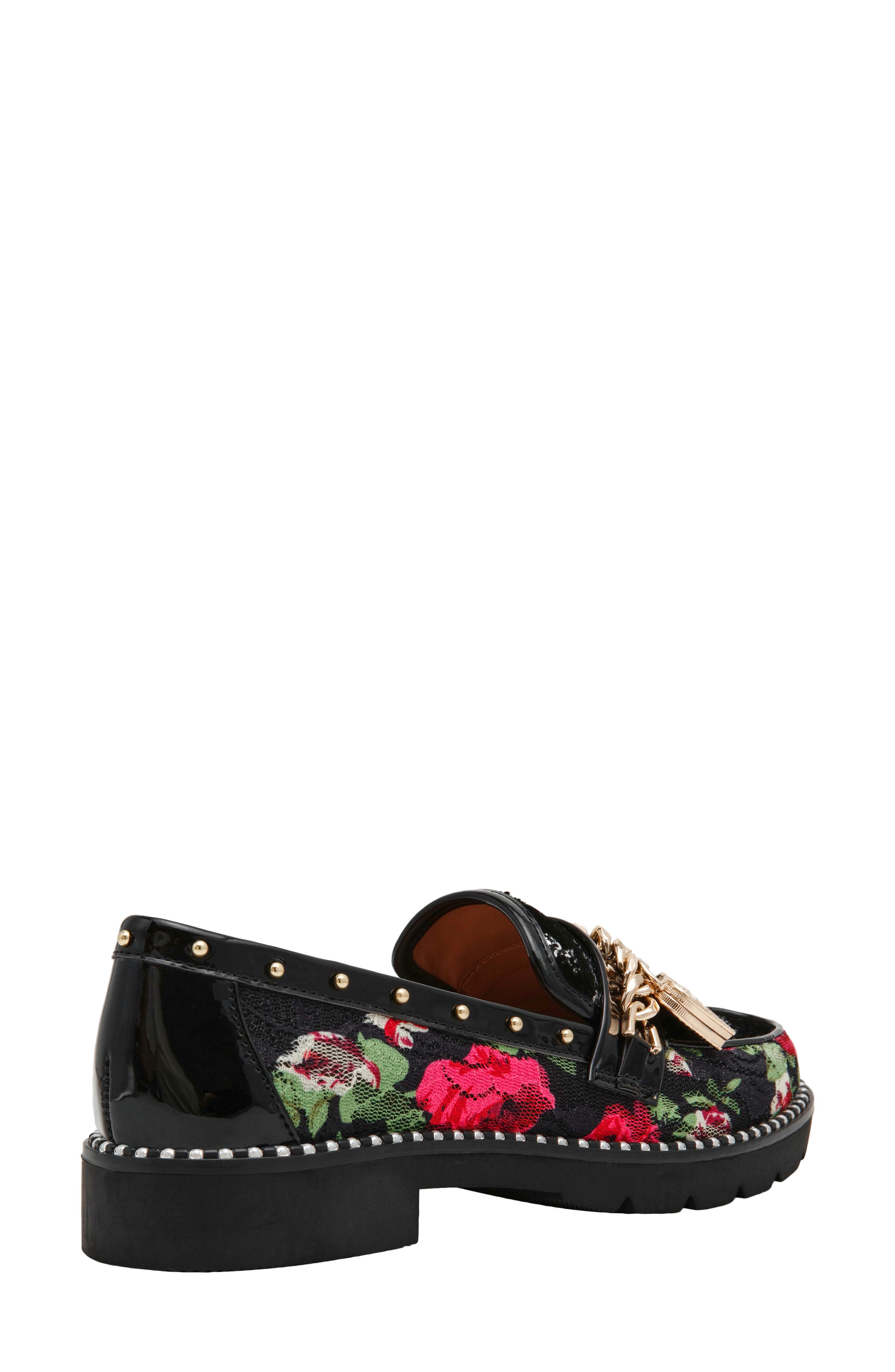 Alfie Loafer, Alternate, color, BLACK ROSE