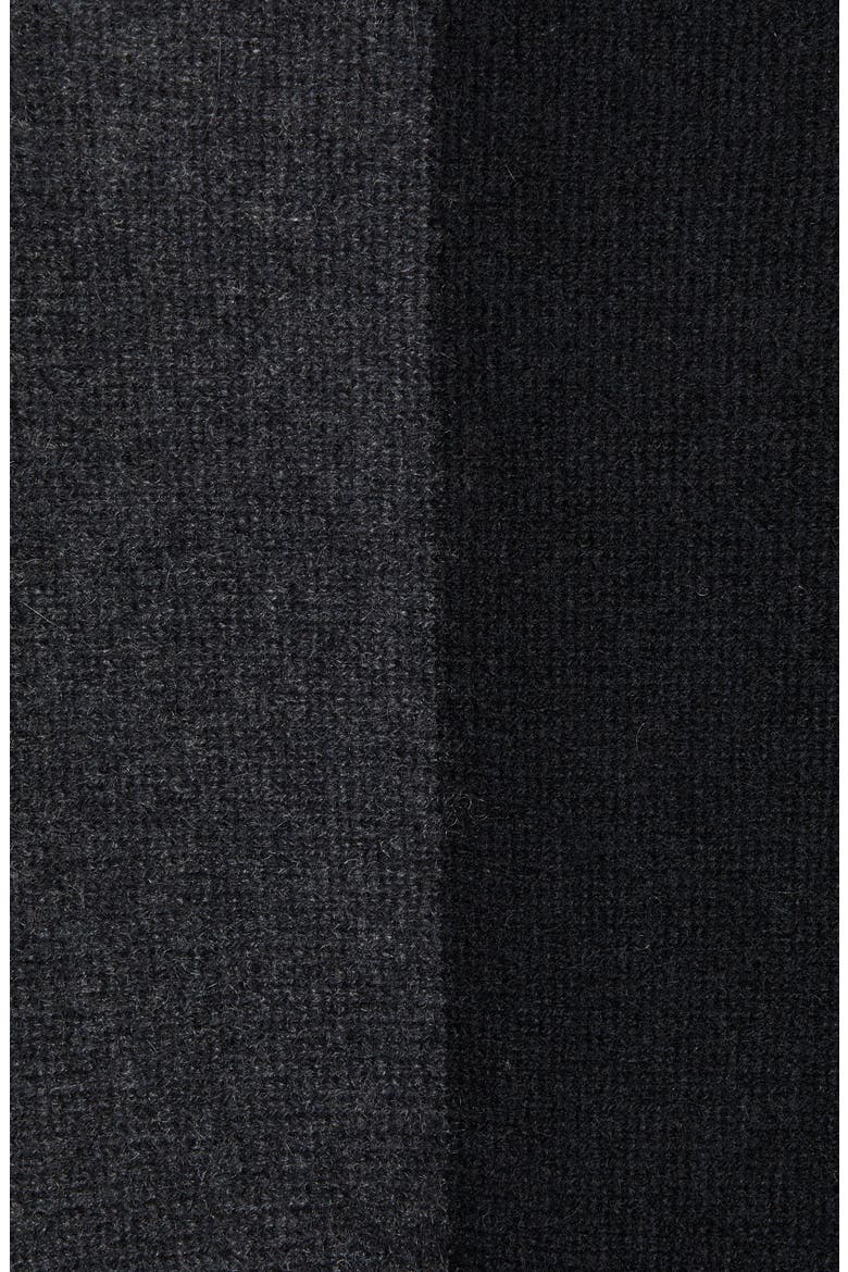 Colorblock Cashmere Wrap, Alternate, color, GREY COMBO