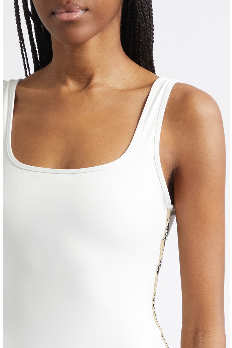 Sorcha One-Piece Swimsuit, Alternate, color, CHALK