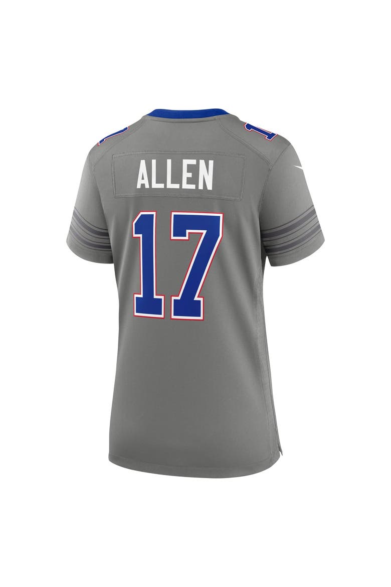 Women's Nike Josh Allen Gray Buffalo Bills Nickel City Game Jersey, Alternate, color, Gray
