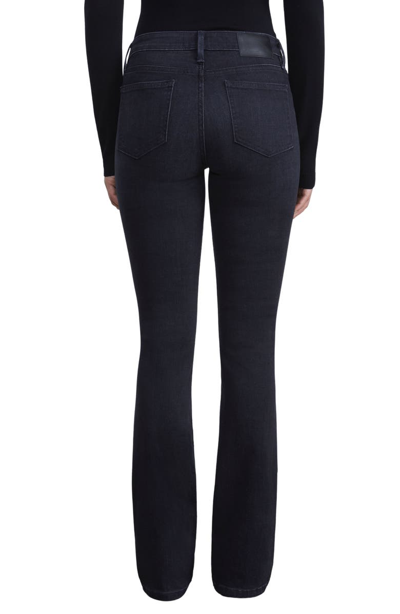 Lafayette 148 New York Mercer Kick Flare Jeans, Alternate, color, Washed Onyx