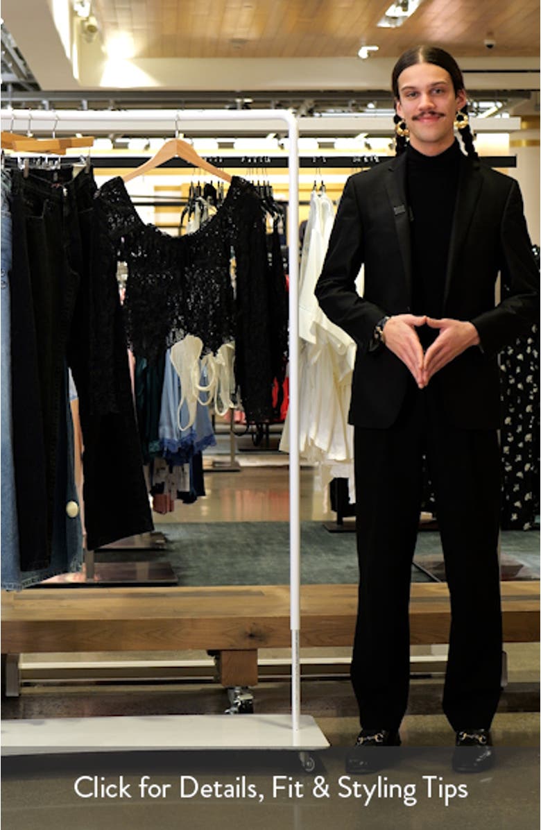 Piper Handkerchief Hem Lace T-Shirt, sales video thumbnail