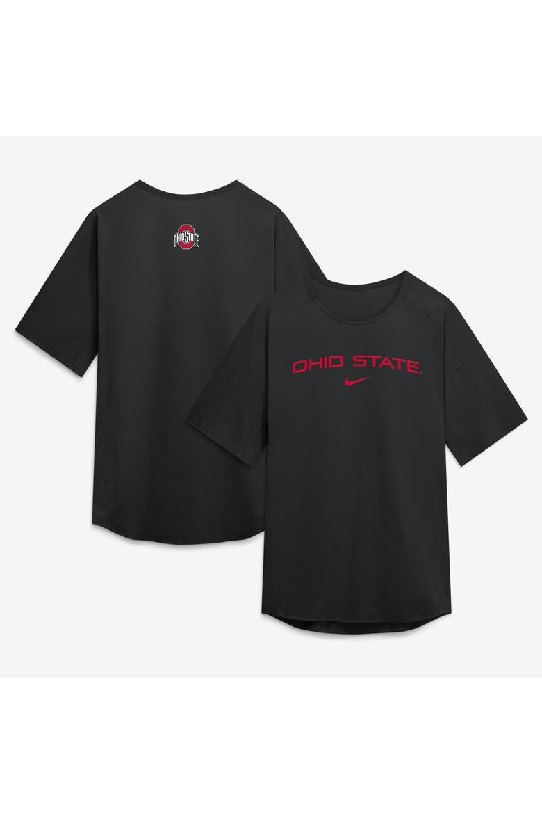 Men's Nike Black Ohio State Buckeyes Golf Club Shirt, Main, color, Black