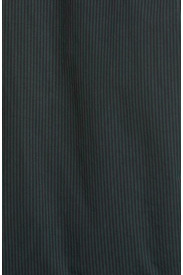 Cotton Cocoon Jacket, Alternate, color, BLACK/ CYPRESS GREEN