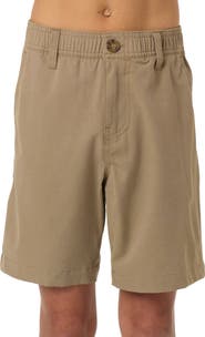 O'Neill Kids' Reserve Light Check Water Repellent Shorts