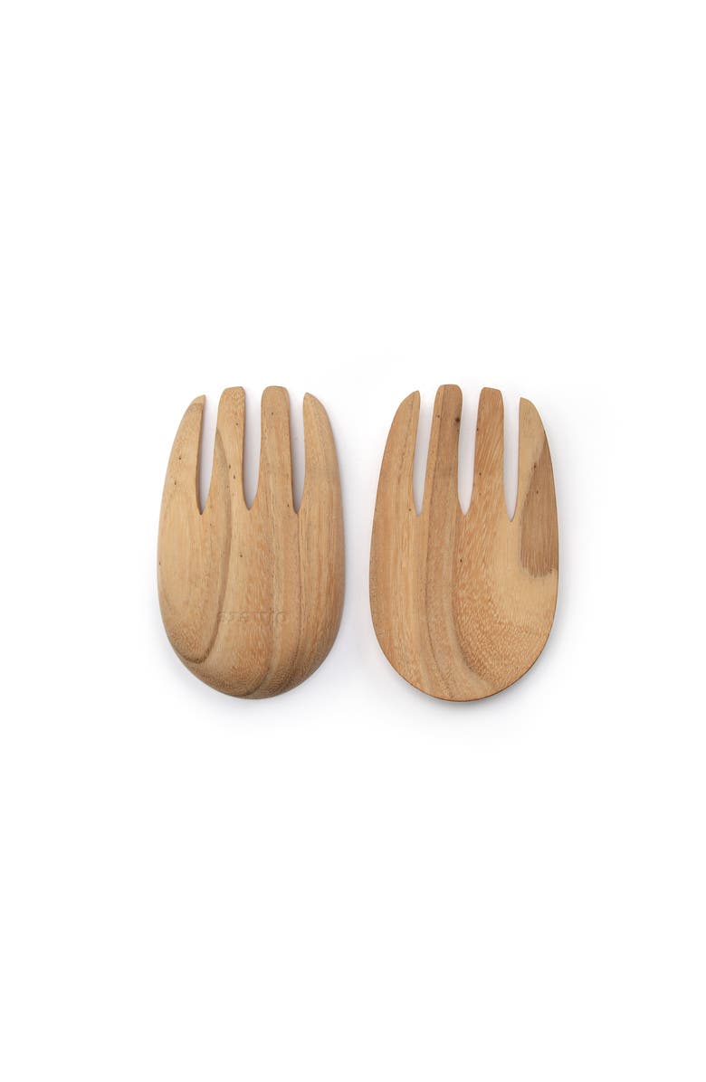 Others Trade for Hope Wood Salad Claws Set of 2, Main, color, Natural