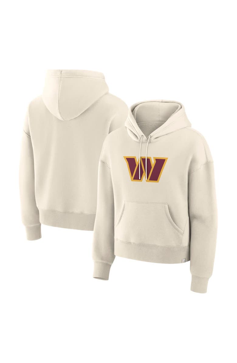 FANATICS Women's Fanatics Cream Washington Commanders Dove Legacy Pullover Hoodie, Main, color, Cream