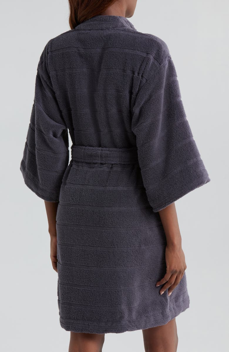 Nordstrom Terry Rib Short Robe, Alternate, color, 