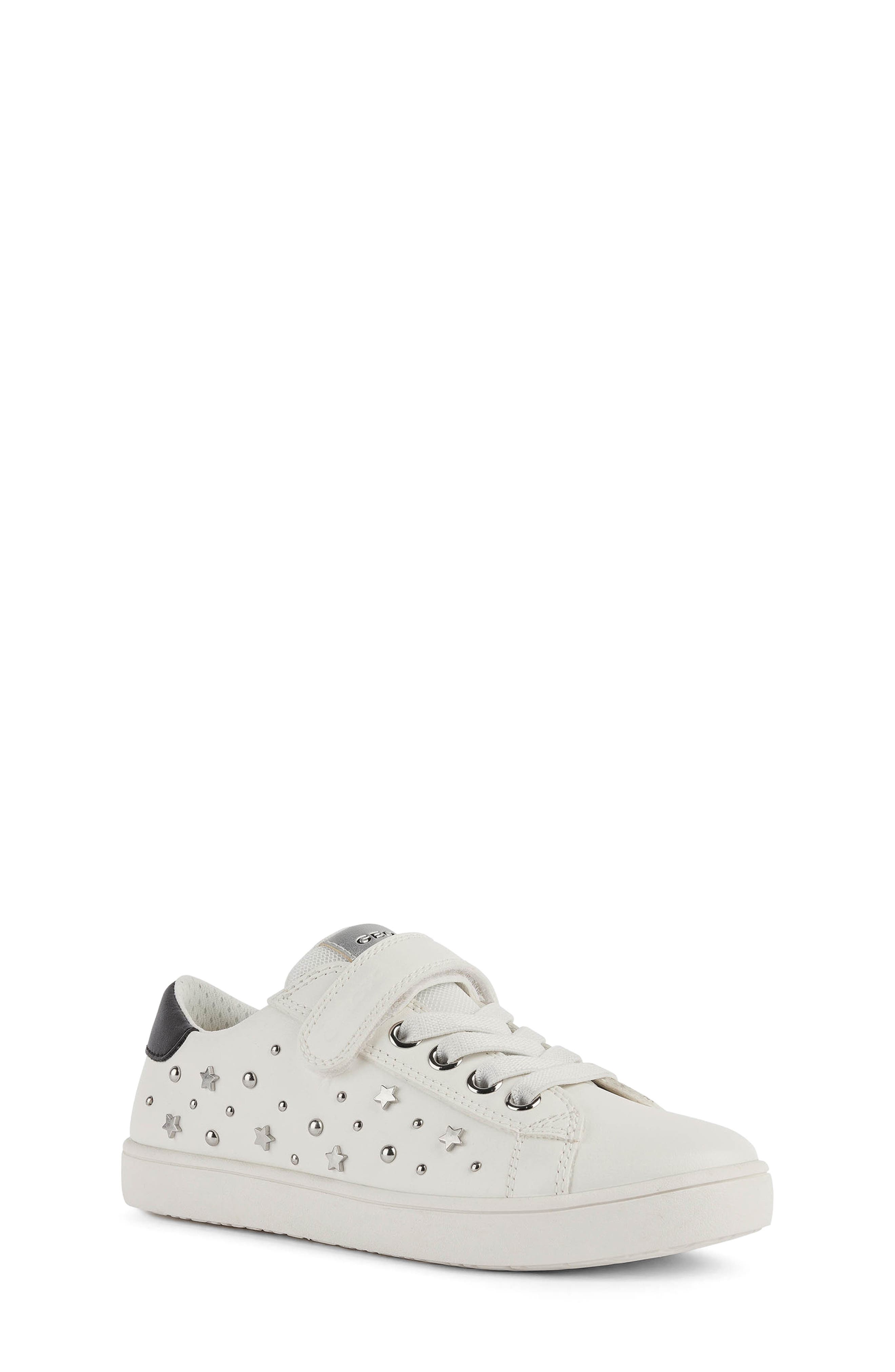 Geox Kathe Stud Sneaker, Main, color, 