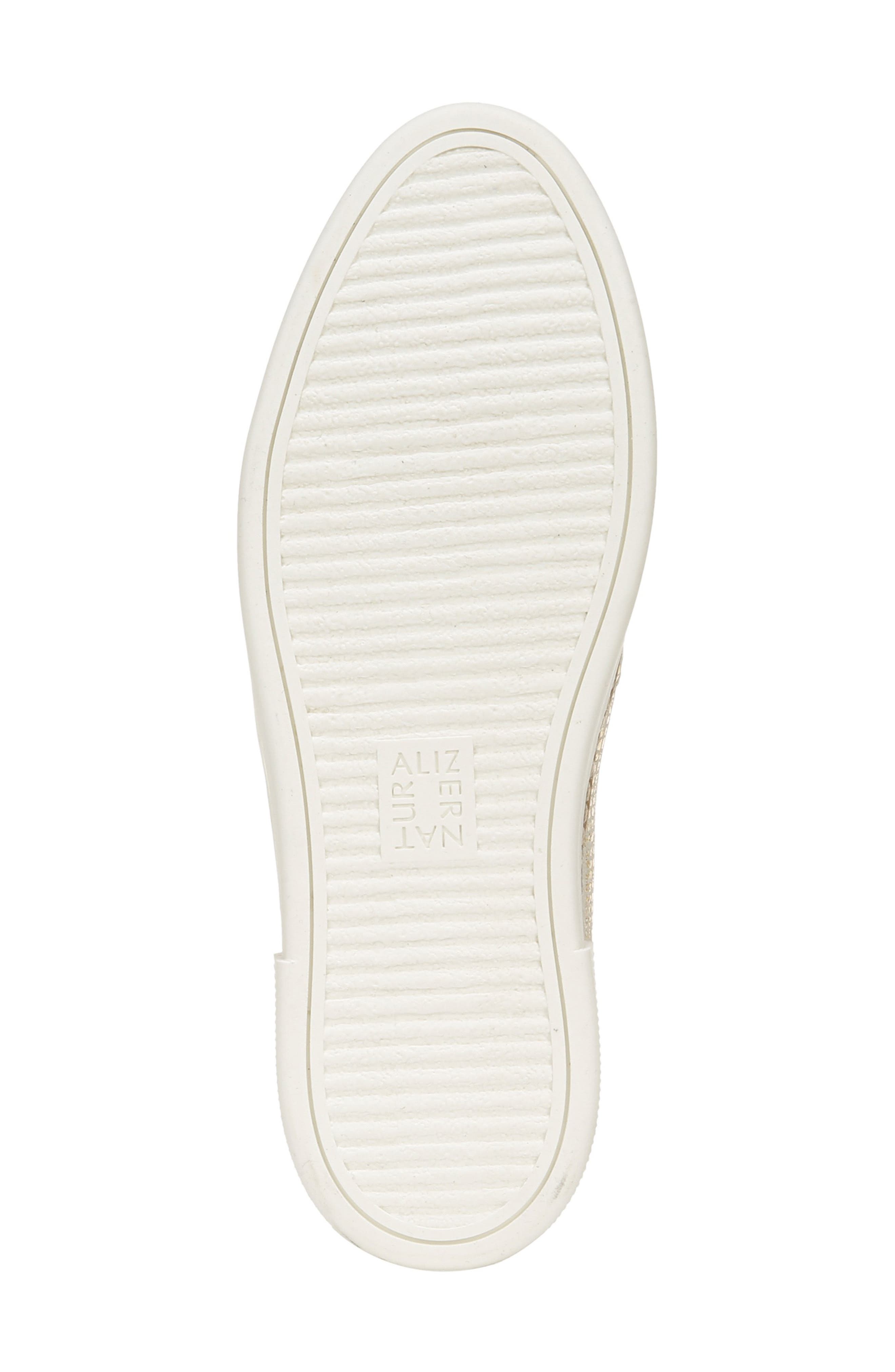 Jade Slip-On Sneaker, Alternate, color, GOLD LEATHER
