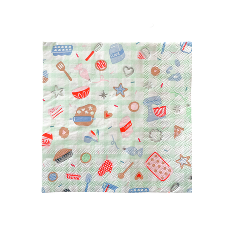 Baking Spirits Bright Christmas Baking Petite Napkins