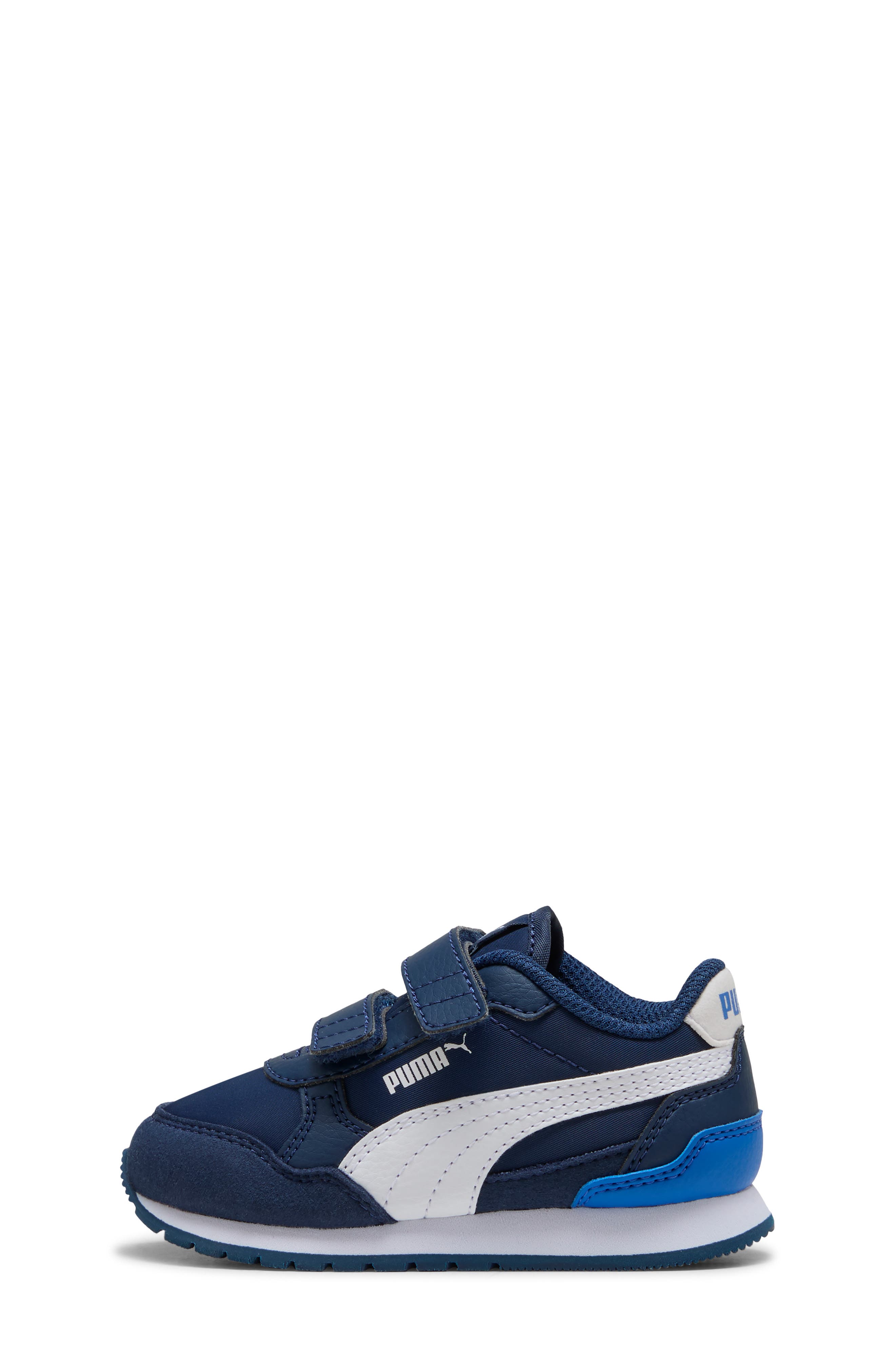 PUMA Kids' St Runner V4 Mesh Sneaker, Alternate, color, Persian Blue/ Puma White/ Blue