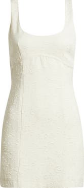 Rare London Jacquard Minidress