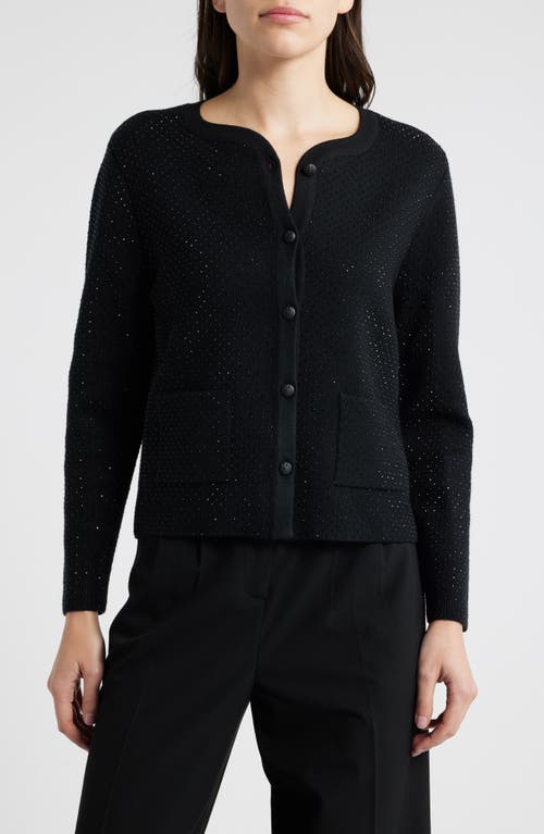 KOBI HALPERIN Lois Cardigan in Black 