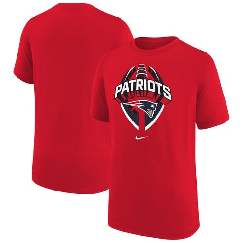 Nike New England Patriots Legend Icon Big Kidsâ  Dri-fit Nfl T-shirt In Red