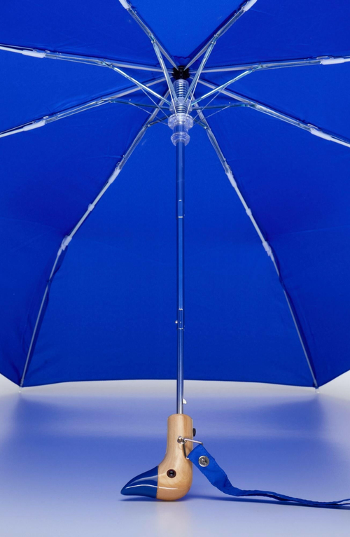 Original Duckhead Eco-friendly Compact Duck Umbrella In Blue